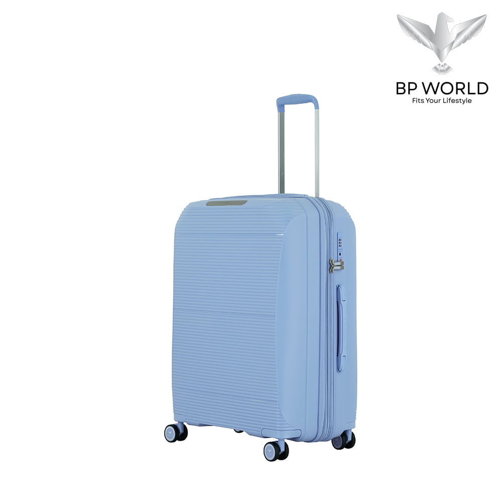 กระเป๋าเดินทาง 24 นิ้ว BP WORLD รุ่น GRACIOUS 8023 สีฟ้า_0